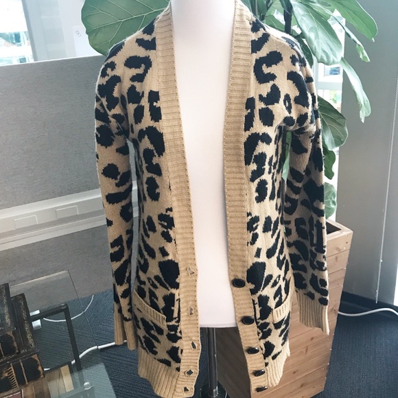 Sweaters - Leopard Sweater